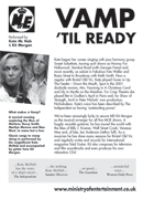 Vamp Til Ready PDF Flyer