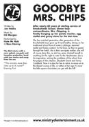 Goodbye Mrs Chips PDF Flyer